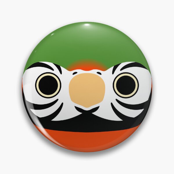 Item preview, The face of a Harlequin Macaw designed and sold by INKOYADO.