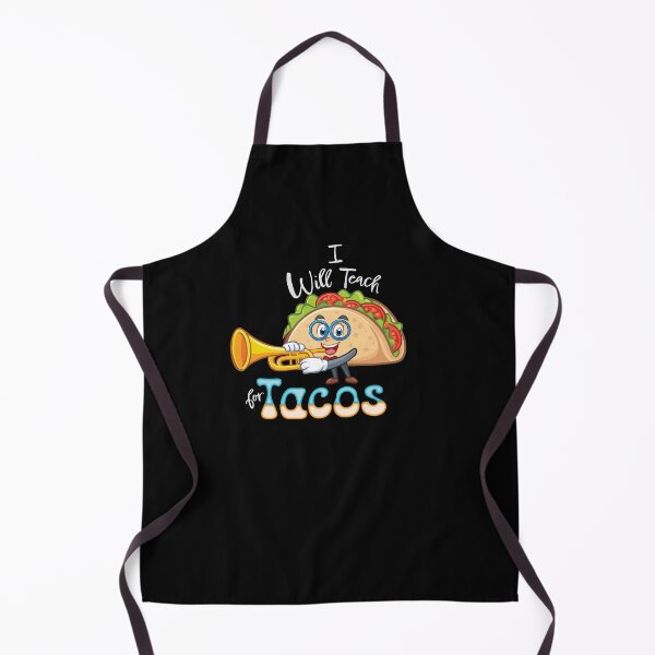 Item preview, I will Teach for Tacos Teacher Male Music Essential designed and sold by SaltCreatives.