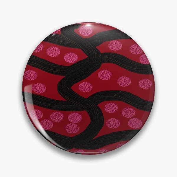 Item preview, Dynamic Red and Black Flowing Motif designed and sold by Diclebaybas.