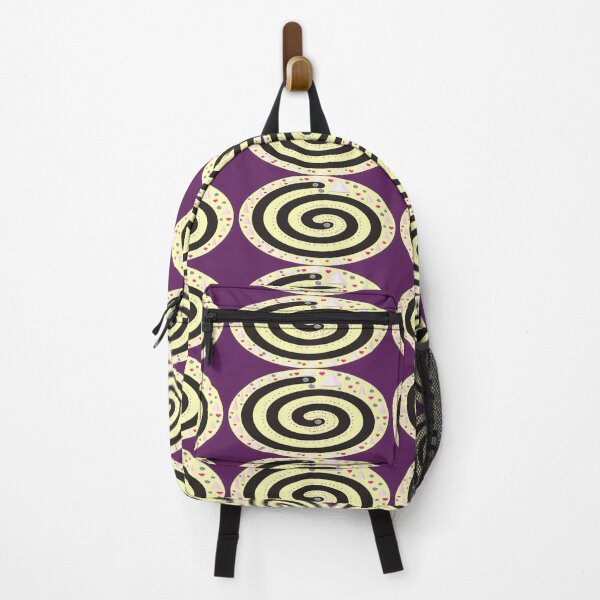 Item preview, Hypnotic Spiral Pattern in Yellow and Black Circular Form designed and sold by Diclebaybas.