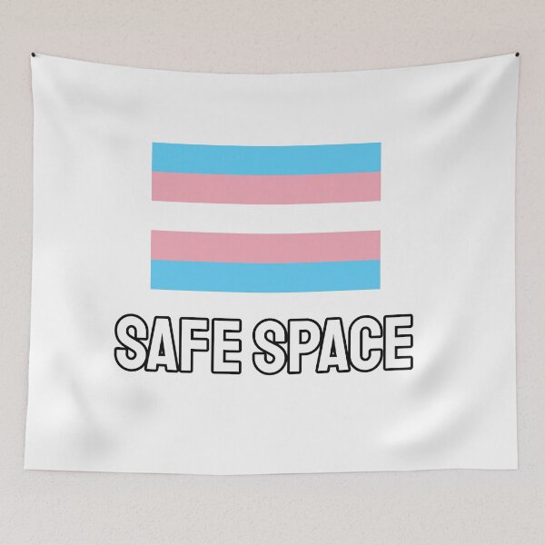Item preview, Trans Safe Space designed and sold by Inspirationmotivation.