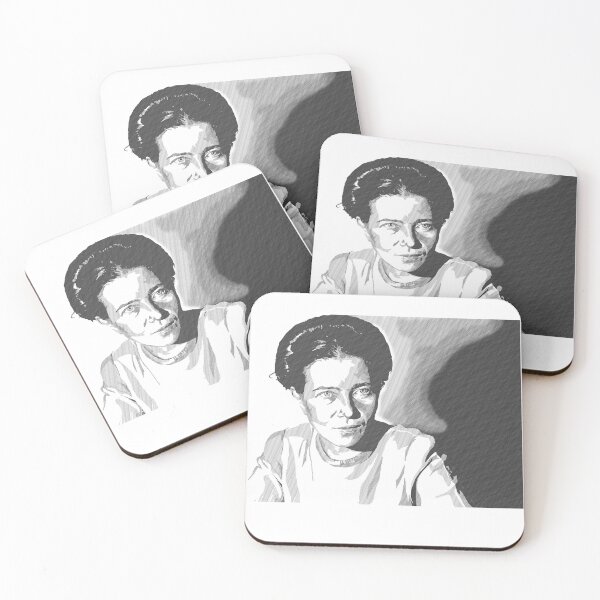 Item preview, Simone De Beauvoir designed and sold by enricazampedri.