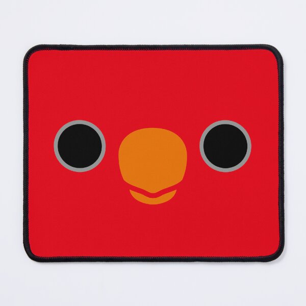 Item preview, The face of a Red Lory designed and sold by INKOYADO.