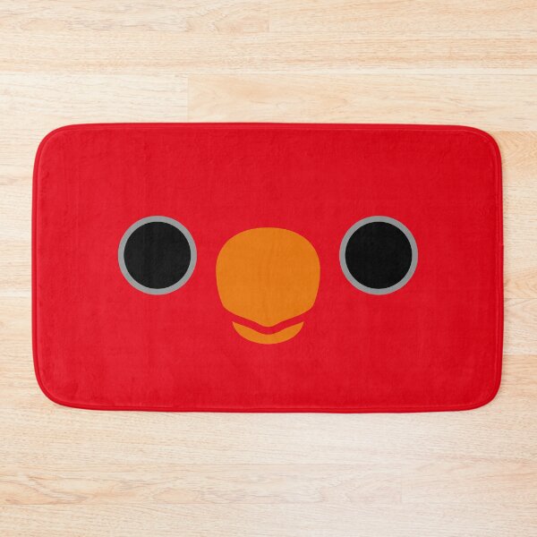 Item preview, The face of a Red Lory designed and sold by INKOYADO.