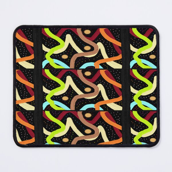 Item preview, Dynamic Multicolor Stripes with Dot Accents designed and sold by Diclebaybas.