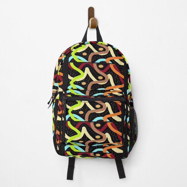 Item preview, Dynamic Multicolor Stripes with Dot Accents designed and sold by Diclebaybas.
