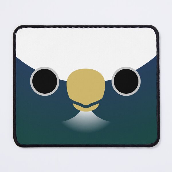 Item preview, The face of a white-crowned parrot designed and sold by INKOYADO.