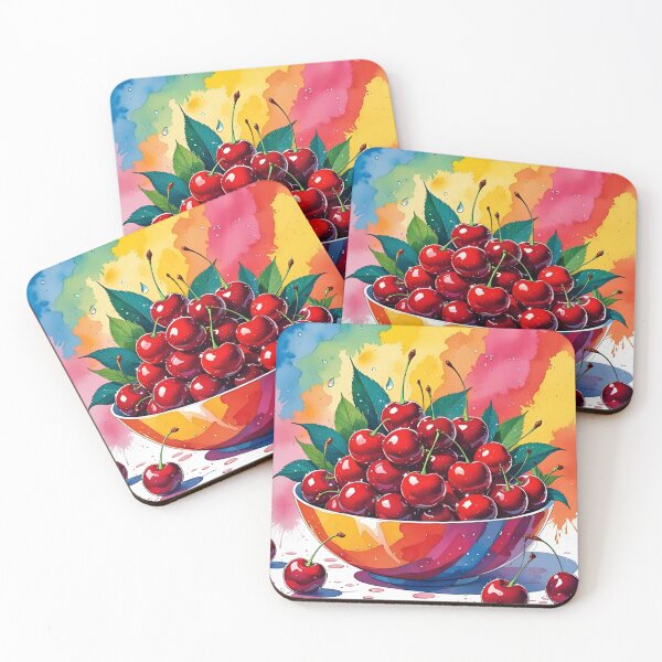 Item preview, Bowl of Cherries Pop Art designed and sold by SerenebySL.