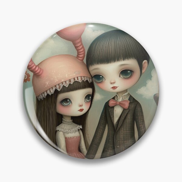 Item preview, Together in the Stillness : Fantasy Portrait Collection - Inspired by Whimsical Lowbrow Art designed and sold by Piagor.