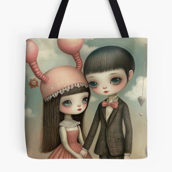 Item preview, Together in the Stillness : Fantasy Portrait Collection - Inspired by Whimsical Lowbrow Art designed and sold by Piagor.