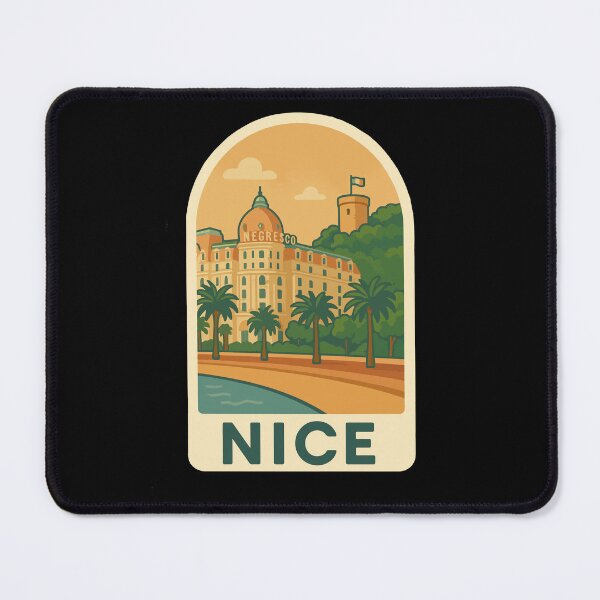 Item preview, Nice Travel Souvenir Sticker designed and sold by rogue-design.