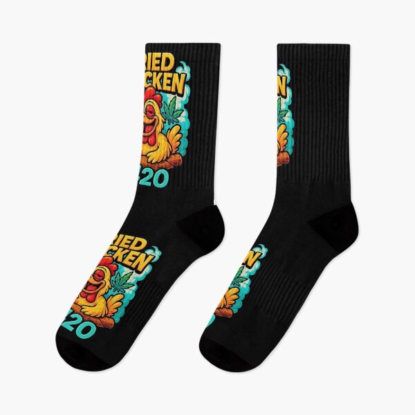 Item preview, Tekst Fried Chicken 420 designed and sold by TrendsLook.