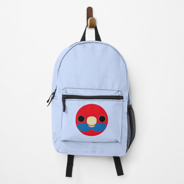 Item preview, The face of a Crimson rosella designed and sold by INKOYADO.