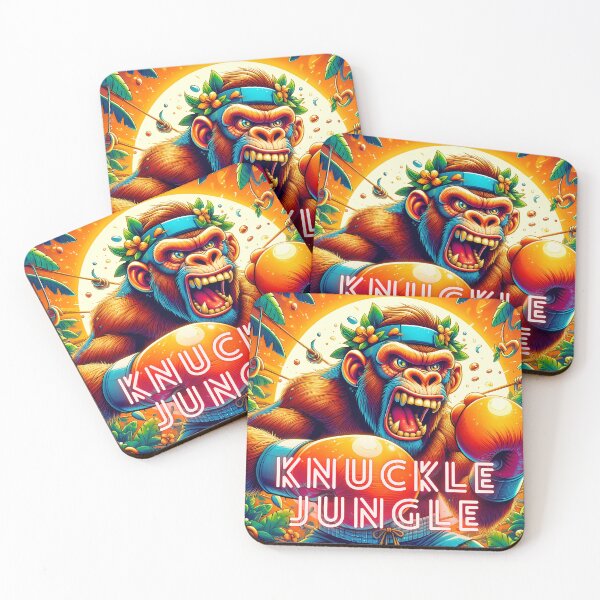 Item preview, Boxing Gorilla in Jungle Arena designed and sold by KMHArts.