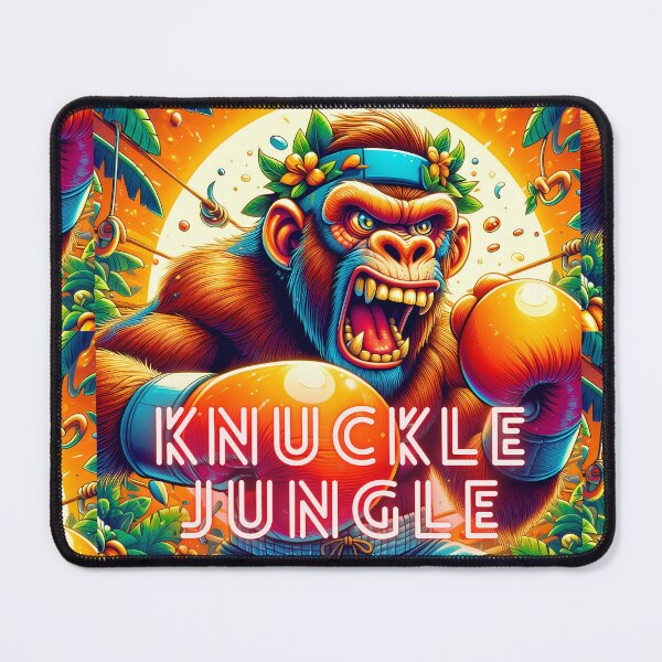 Item preview, Boxing Gorilla in Jungle Arena designed and sold by KMHArts.