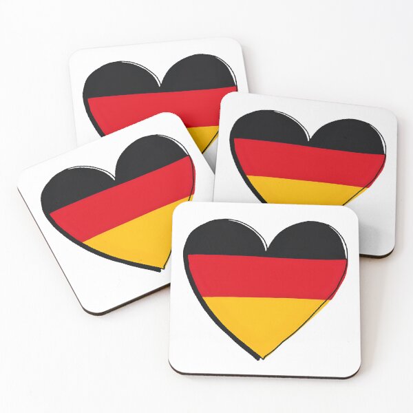 Item preview, Heart German Flag designed and sold by JLJ-Design.