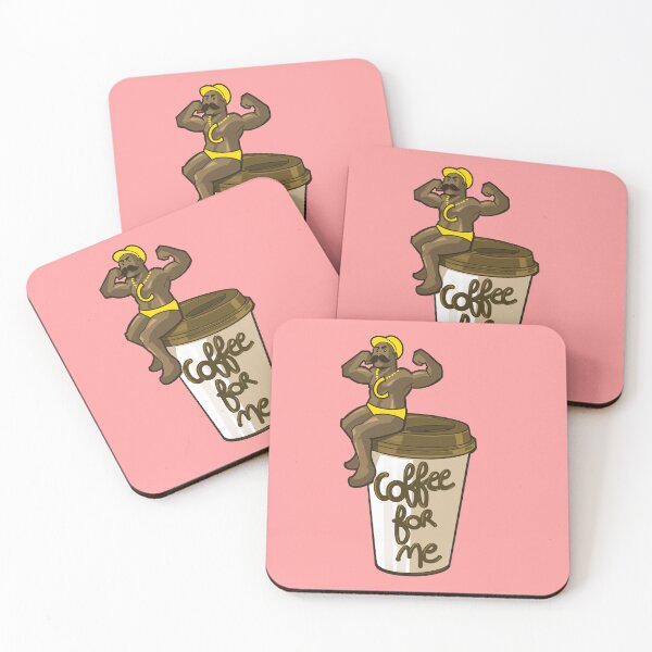 Item preview, A coffee cup with a crazy little character on top designed and sold by fifou96.