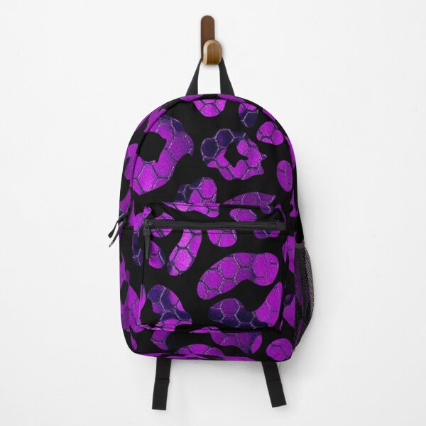 Item preview, Purple Snakeskin Leopard Print Pattern Design designed and sold by VonsKraftCorner.