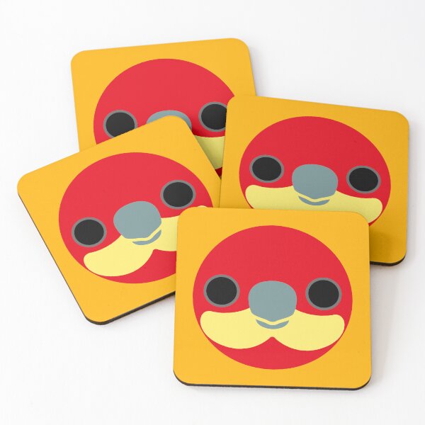 Item preview, The face of a Western rosella designed and sold by INKOYADO.
