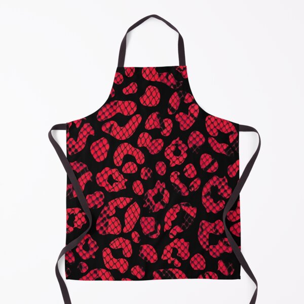 Item preview, Red Snakeskin Leopard Print Pattern Design designed and sold by VonsKraftCorner.