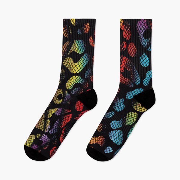 Item preview, Colorful Rainbow Snakeskin Leopard Print Pattern Design designed and sold by VonsKraftCorner.