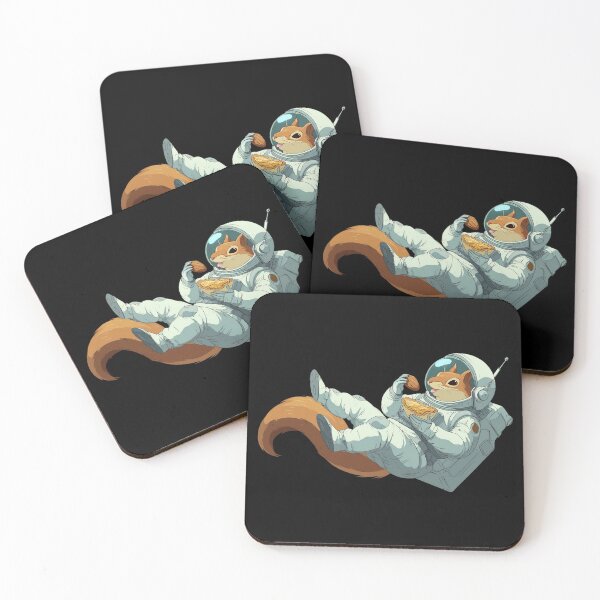 Item preview, Space Squirrel Eating Pie designed and sold by SamartkitDesign.