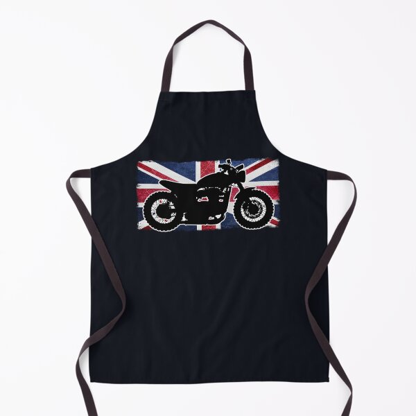 Item preview,  Custom Scrambler Motorcycle | British Flag  designed and sold by SW Longwave.