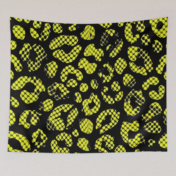 Item preview, Lime Colored Snakeskin Leopard Print Pattern Design designed and sold by VonsKraftCorner.