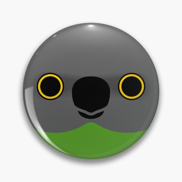 Item preview, The face of a Senegal Parrot designed and sold by INKOYADO.