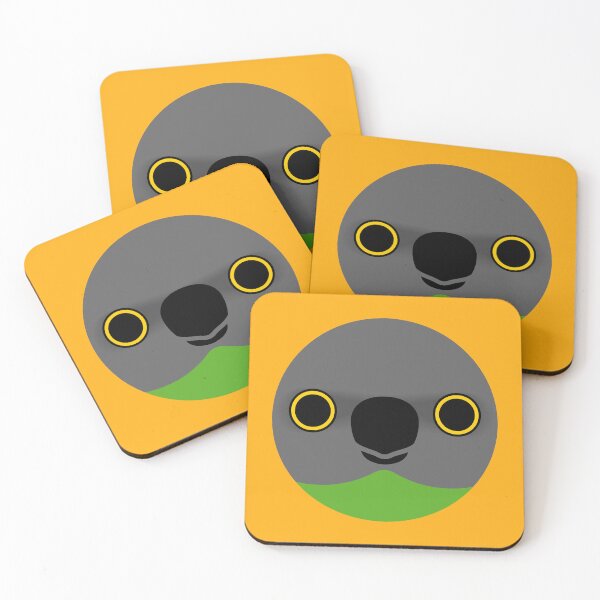 Item preview, The face of a Senegal Parrot designed and sold by INKOYADO.