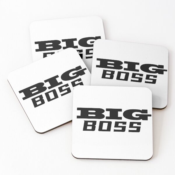 Artikelvorschau, Big Boss - Schwarzer Text entworfen und verkauft von Bunmigraphics .
