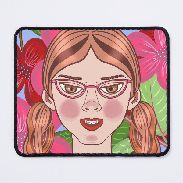 Item preview, Girl with specks n braises designed and sold by Varshaa.