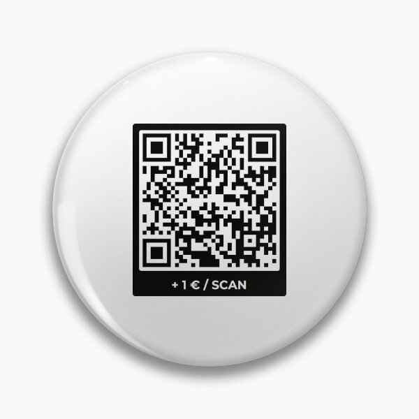 Item preview, Rick Roll Money QR Euros designed and sold by Nocturnix.