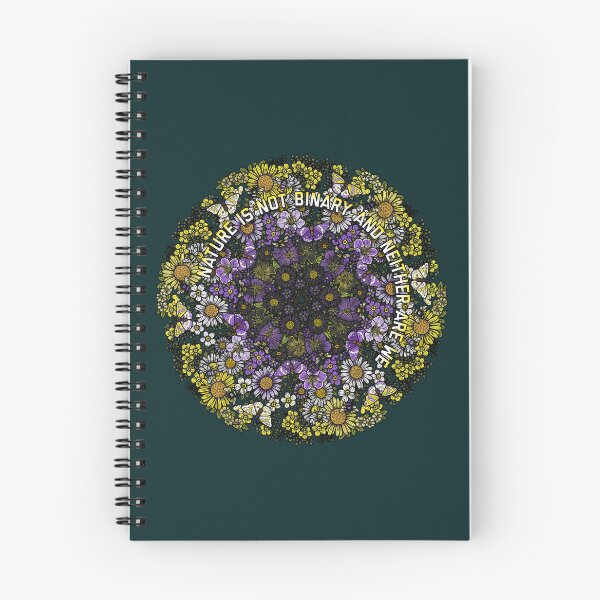 Item preview, Nature Is Not Binary And Neither Are We designed and sold by Art by Veya.