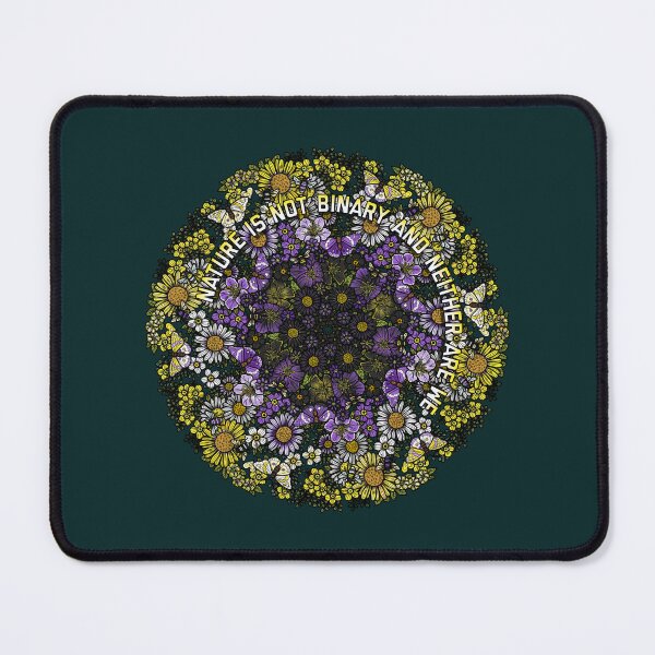 Item preview, Nature Is Not Binary And Neither Are We designed and sold by Art by Veya.