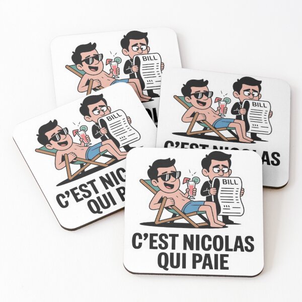 Item preview, It's Nicolas who pays - C'est Nicolas Qui Paie  designed and sold by ByBryteG.