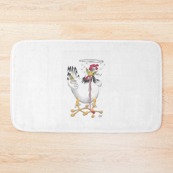Item preview, Colour cartoon drunken rooster designed and sold by Richard Fettes.