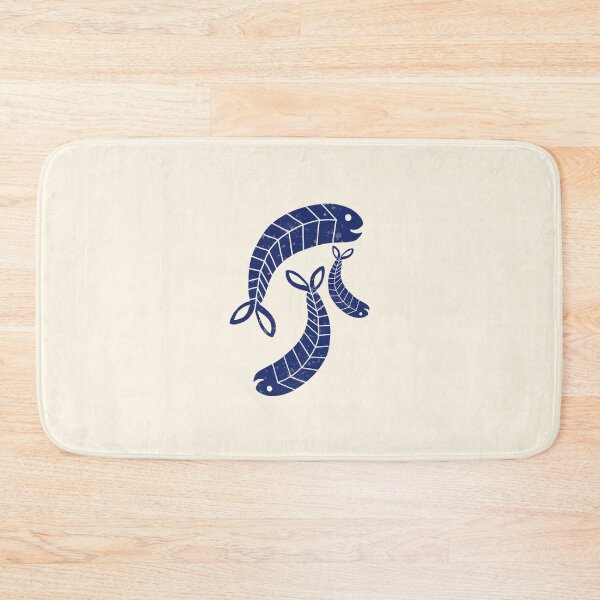 Item preview, Modern Sardine Skeletons – Minimalist Blue Fish Illustration designed and sold by DarshitaAgarwal.