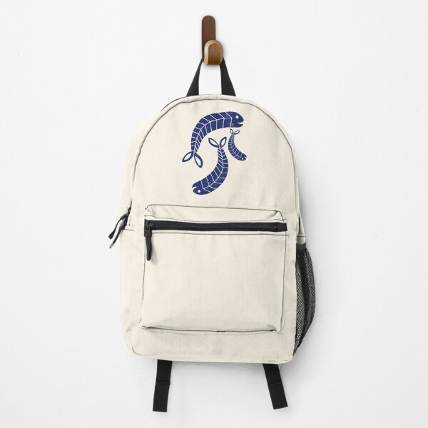 Item preview, Modern Sardine Skeletons – Minimalist Blue Fish Illustration designed and sold by DarshitaAgarwal.