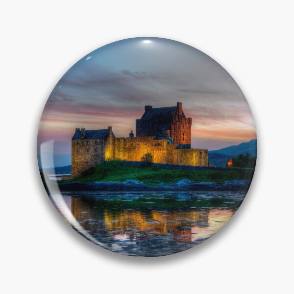 Item preview, Sunset over Eilean Donan Castle designed and sold by JeanKellyPhoto.