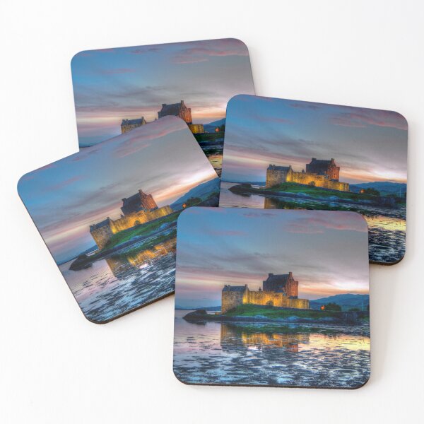 Item preview, Sunset over Eilean Donan Castle designed and sold by JeanKellyPhoto.