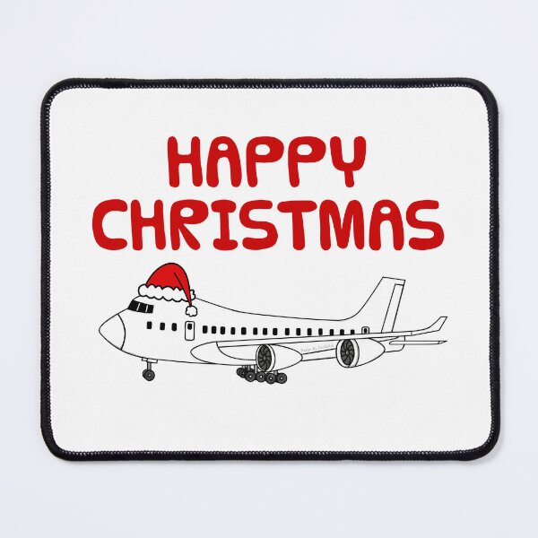 Item preview, Christmas Airplane Pilot Flight Attendant Aviation Plane Funny designed and sold by doodlerob.