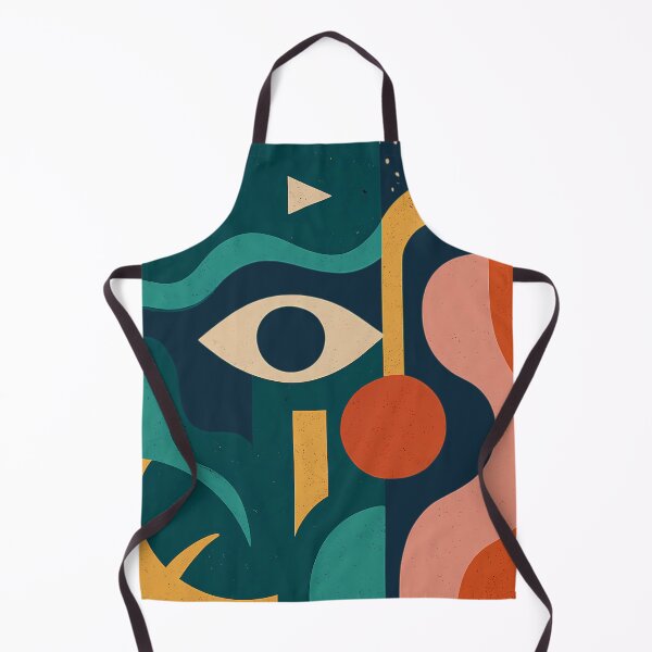 Item preview, abstract design featuring geometric and organic shapes in vibrant colors designed and sold by Nazardes.