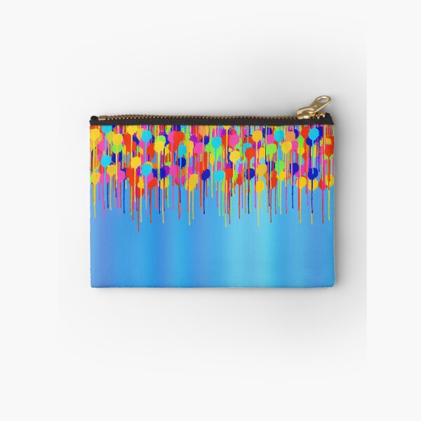 Item preview, Paint Drips on Shades of Blue designed and sold by JeanKellyPhoto.