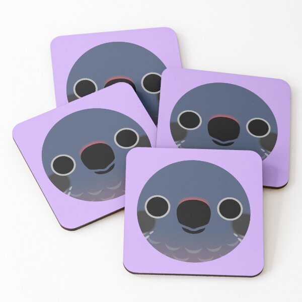 Item preview, The face of a Dusky parrot designed and sold by INKOYADO.
