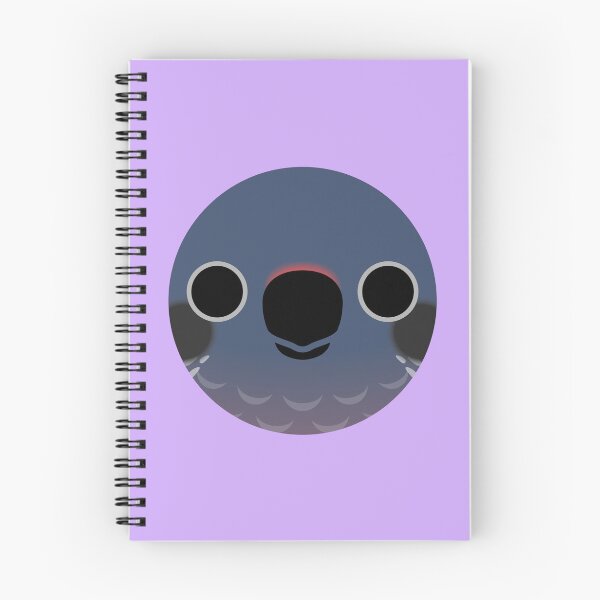Item preview, The face of a Dusky parrot designed and sold by INKOYADO.