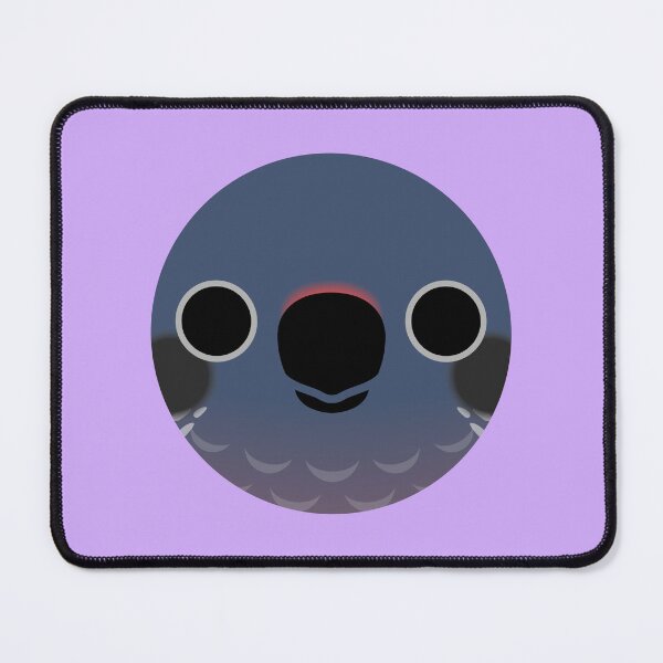 Item preview, The face of a Dusky parrot designed and sold by INKOYADO.