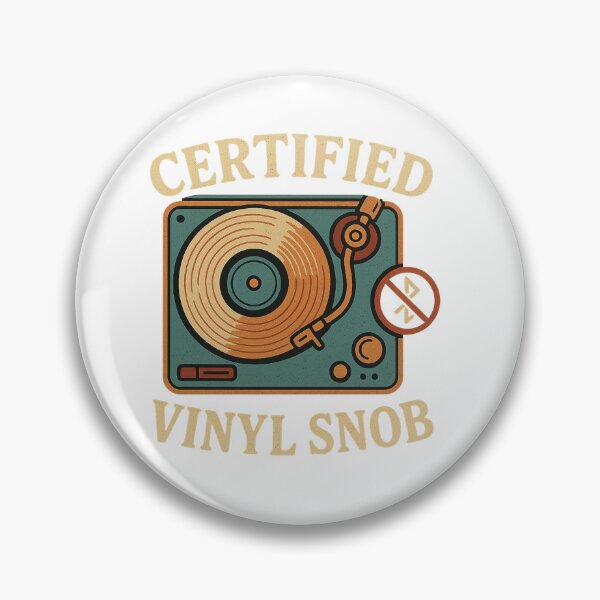Item preview, Certified Vinyl Snob – No Bluetooth Allowed designed and sold by nbg2012.