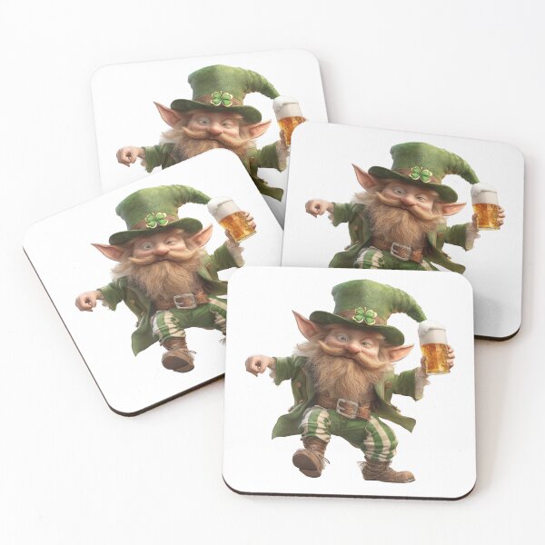 Item preview, Dancing Leprechaun with Beer. designed and sold by Maryna_Reine.