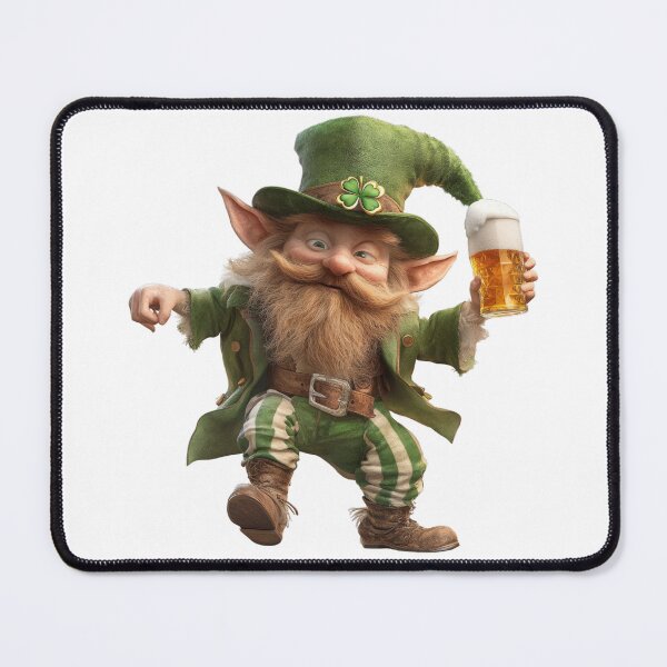 Item preview, Dancing Leprechaun with Beer. designed and sold by Maryna_Reine.